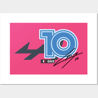 Formula 1 - Pierre Gasly Number. Posters and Art